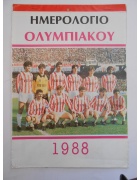 Αφίσα Ολυμπιακός Ημερολόγιο 1988